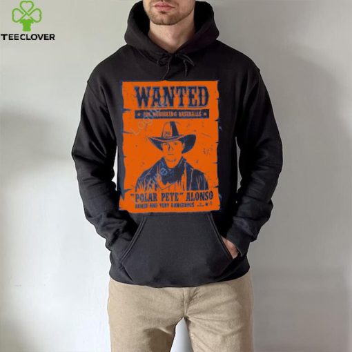 Breakingt Store Pete Alonso Wanted Poster Shirts