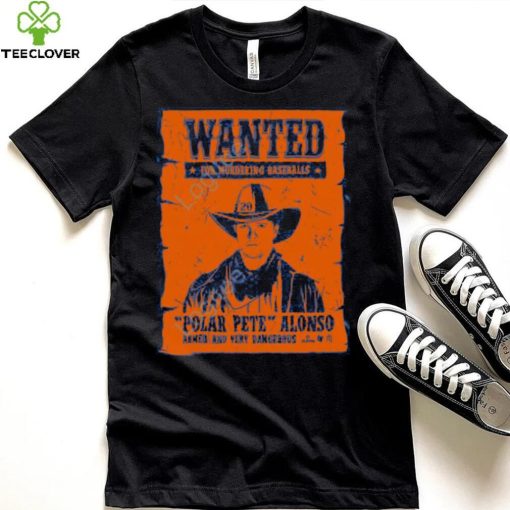 Breakingt Store Pete Alonso Wanted Poster Shirts