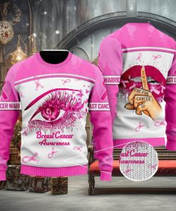 Breast Cancer Awareness Christmas Unisex Ugly Sweater