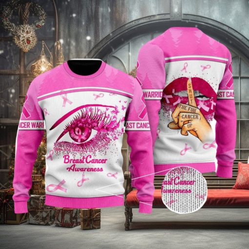 Breast Cancer Awareness Christmas Unisex Ugly Sweater