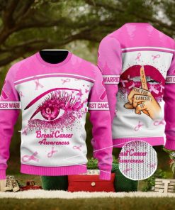 Breast Cancer Awareness Christmas Unisex Ugly Sweater