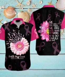 Breast Cancer Awareness Strong Is The Only Choice Hawaiian Shirt For Men Women