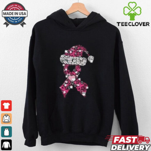 Breast Cancer Ribbon Christmas Shirt