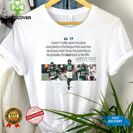 Breece Hall 20 New York Jets signature hoodie, sweater, longsleeve, shirt v-neck, t-shirt