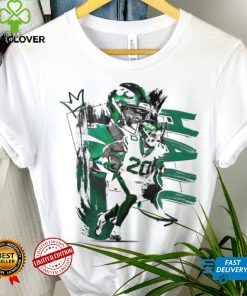 Breece Hall number 20 New York Jets football player pose poster shirt