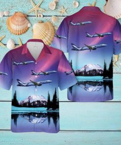 Breeze Airways Airbus A220 300 Hawaiian Shirt 3D Printed Aloha Summer Shirt