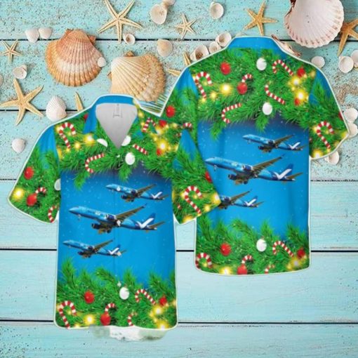 Breeze Airways E190 Christmas Hawaiian Shirt Aloha Beach Summer Shirt