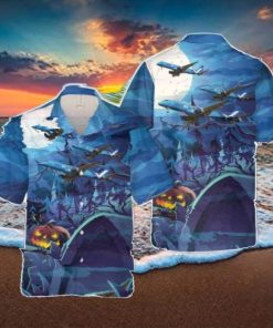 Breeze Airways E190 Halloween Hawaiian Shirt Beach Shirt For Men Women