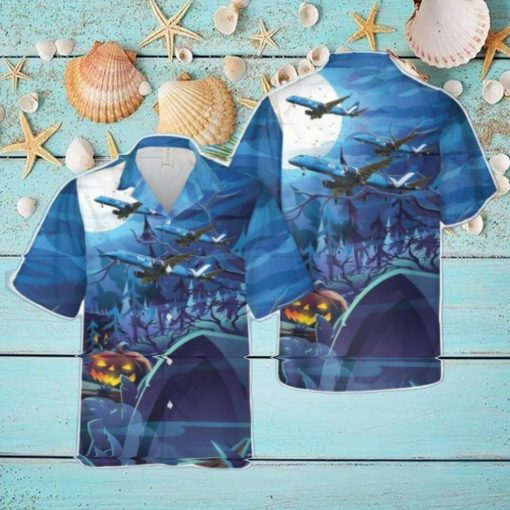 Breeze Airways E190 Halloween Hawaiian Shirt Beach Shirt For Men Women