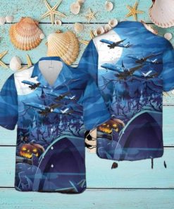 Breeze Airways E190 Halloween Hawaiian Shirt