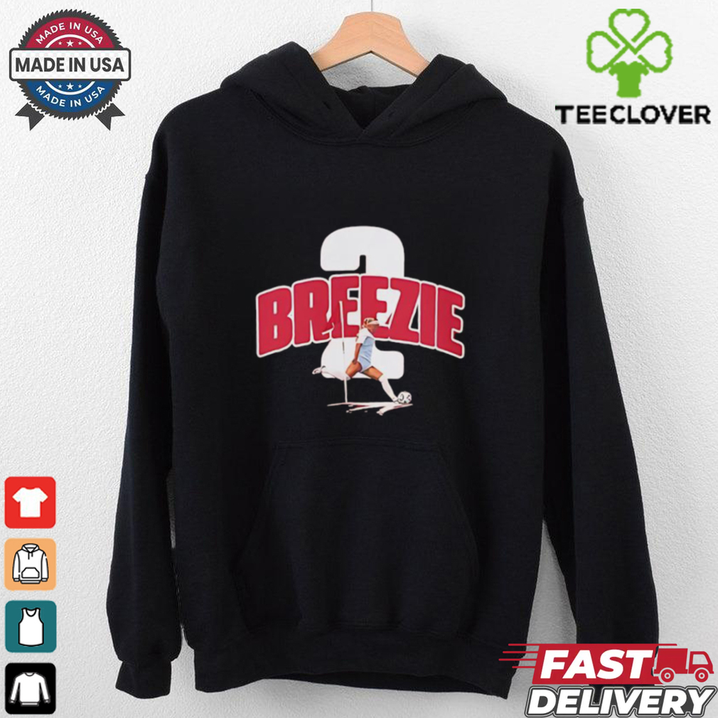 Breezie Brewer 2 Alabama Soccer shirt Breezie Brewer 2 Alabama Soccer shirt