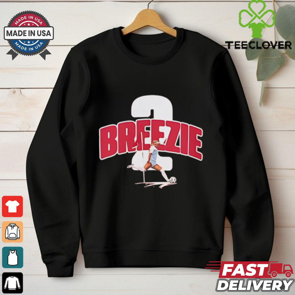 Breezie Brewer 2 Alabama Soccer shirt Breezie Brewer 2 Alabama Soccer shirt
