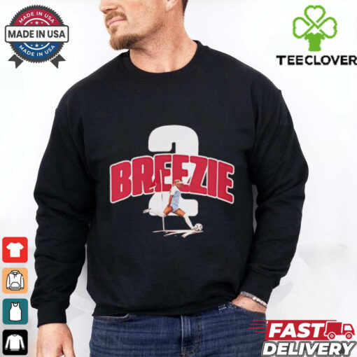 Breezie Brewer 2 Alabama Soccer shirt