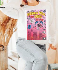 Brennan wedl and carol on tour 2023 poster shirt