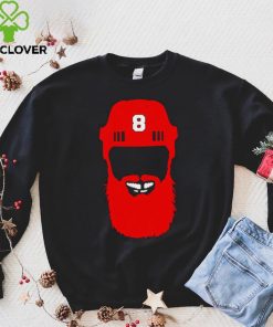 Brent Burns Carolina Hurricanes helmet funny face shirt