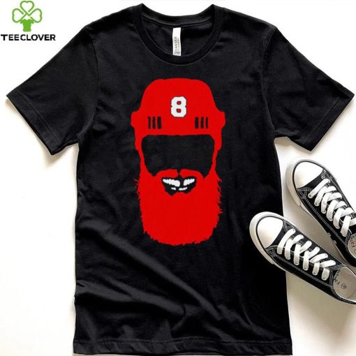 Brent Burns Carolina Hurricanes helmet funny face shirt
