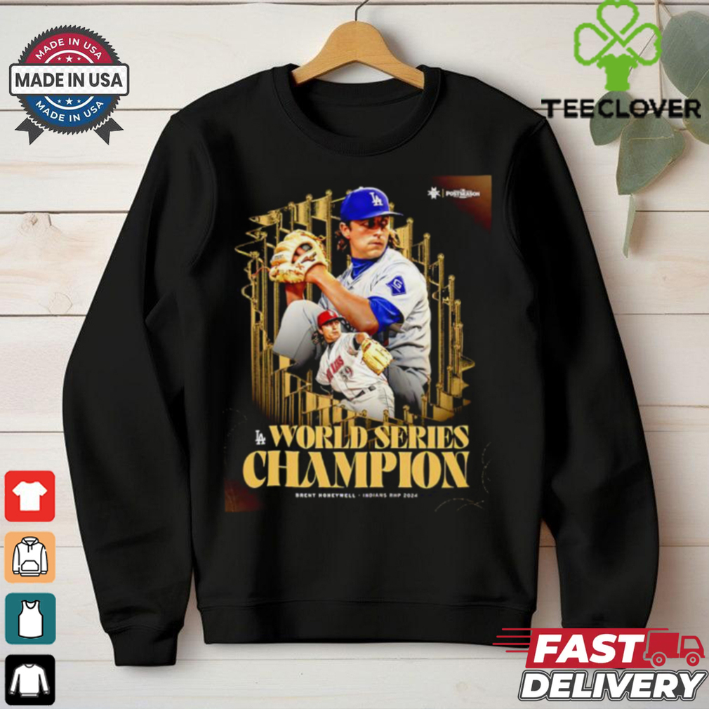 Brent Honeywell Jr. LA Dodgers 2024 World Series Champions shirt Brent Honeywell Jr. LA Dodgers 2024 World Series Champions shirt