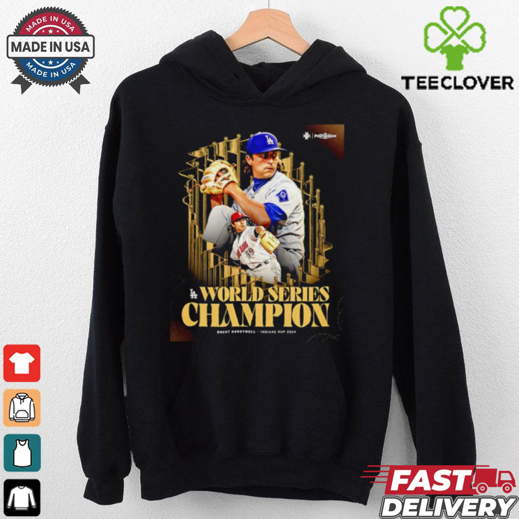 Brent Honeywell Jr. LA Dodgers 2024 World Series Champions shirt Brent Honeywell Jr. LA Dodgers 2024 World Series Champions shirt