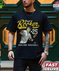 Brent Rooker #25 Oakland Baseball Player Name Vintage Graphic t hoodie, sweater, longsleeve, shirt v-neck, t-shirt