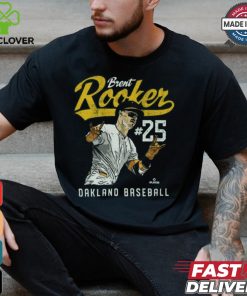 Brent Rooker #25 Oakland Baseball Player Name Vintage Graphic t hoodie, sweater, longsleeve, shirt v-neck, t-shirt