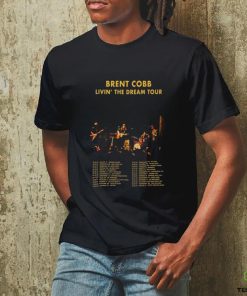 Brent cobb livin’ the dream 2024 tour poster shirt