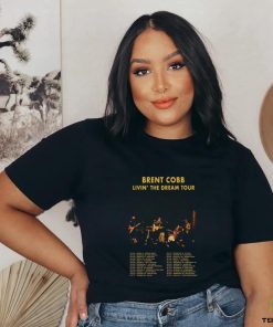 Brent cobb livin’ the dream 2024 tour poster shirt