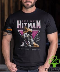 Bret Hart Sharpshooter Triangle Black T shirt