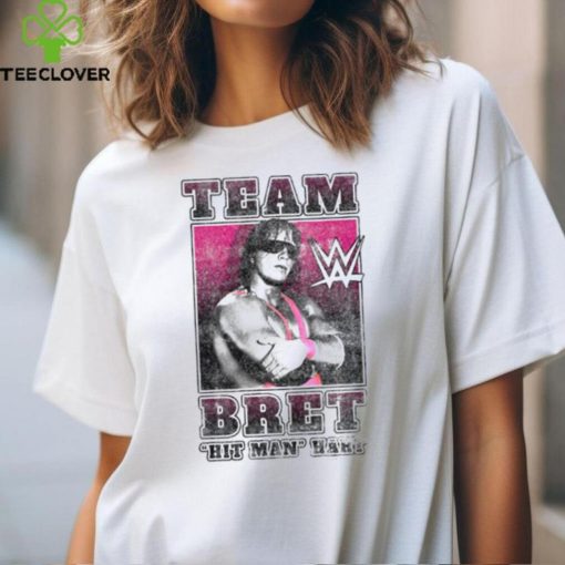 Bret Hart Team Hit Man Hart Canadian American retired professional wrestler T Shirt