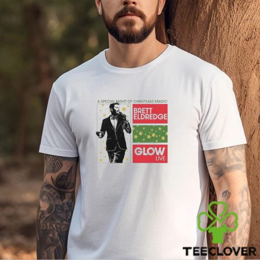 Brett Eldredge Glow Live Tour 2023 Merch, A Special Night Of Christmas Magic Shirt, Brett Eldredge 2023 Christmas Tour Tee, Brett Eldredge Christmas Tour Dates 2023 T Shirt