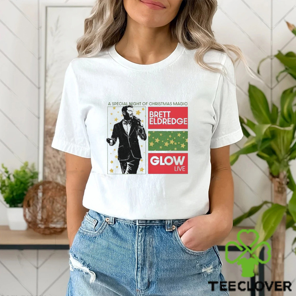 Brett Eldredge Glow Live Tour 2023 Merch, A Special Night Of Christmas Magic Shirt, Brett Eldredge 2023 Christmas Tour Tee, Brett Eldredge Christmas Tour Dates 2023 T Shirt Brett Eldredge Glow Live Tour 2023 Merch, A Special Night Of Christmas Magic Shirt, Brett Eldredge 2023 Christmas Tour Tee, Brett Eldredge Christmas Tour Dates 2023 T Shirt