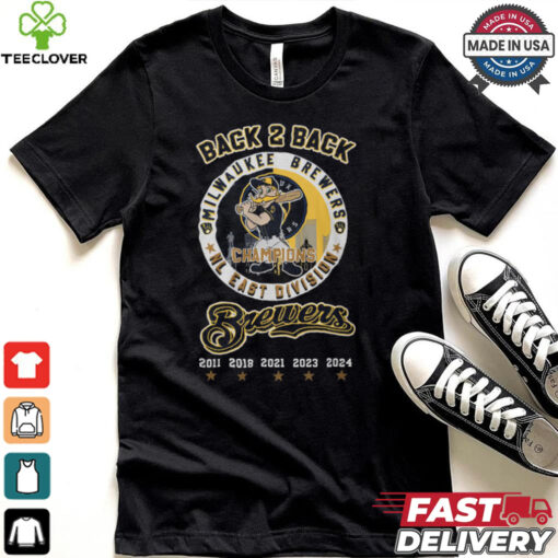 Brew Nersec Jaukee  Nl East Divisio Champions Shirt