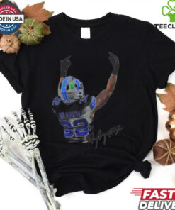 Brian Branch Detroit Lions flip off signature shirt