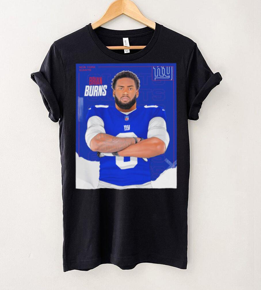 Brian Burns 8 New York Giants shirt Brian Burns 8 New York Giants shirt