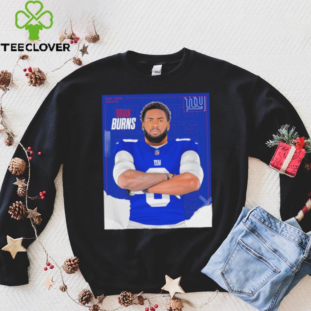 Brian Burns 8 New York Giants shirt Brian Burns 8 New York Giants shirt