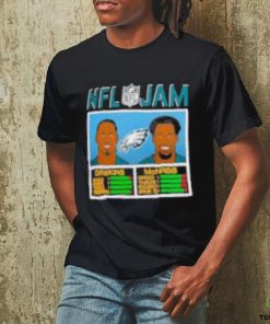 Brian Dawkins & Donovan McNabb Philadelphia Eagles Homage NFL Retired Jam T Shirt