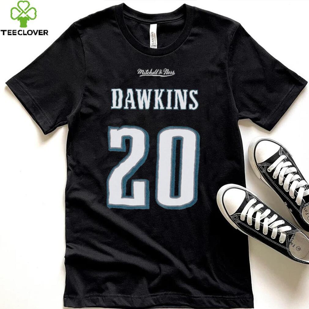 Men's Mitchell & Ness Brian Dawkins Green Philadelphia Eagles