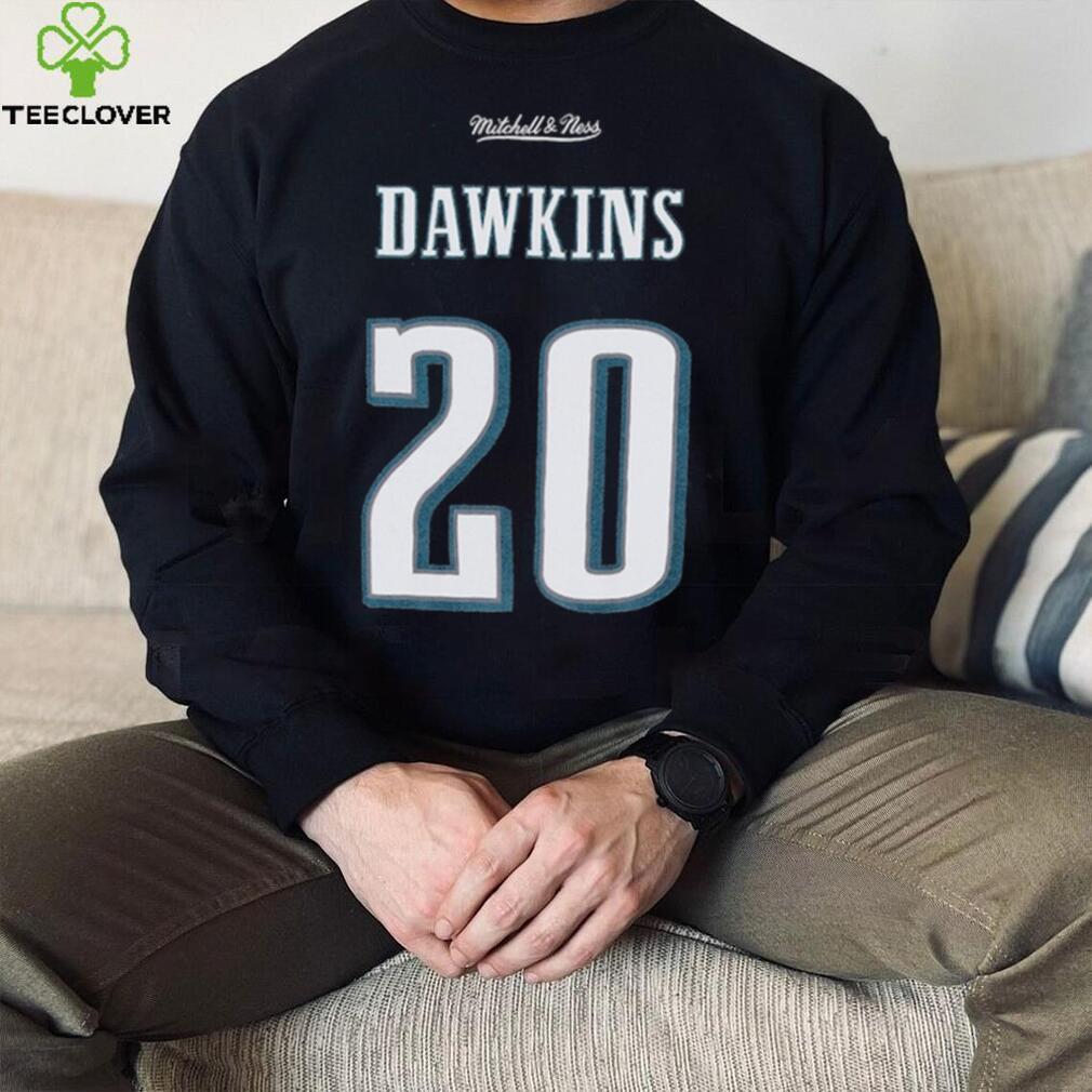 Philadelphia Eagles Brian Dawkins Mitchell &Ness Long Sleeve Shirt