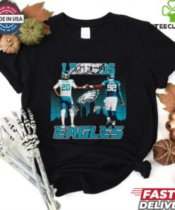 Brian Dawkins and Devin White Philadelphia Eagles The Legends signature shirt