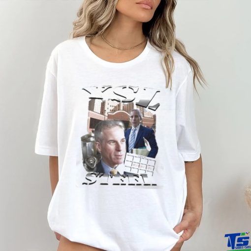 Brian steel ysl steel T shirt