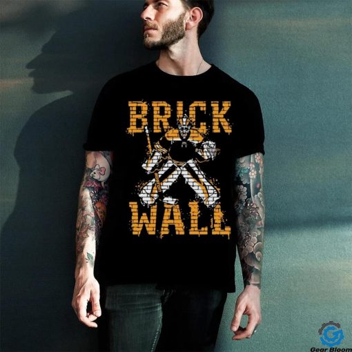 Brick Wall Boston Hockey Shirt