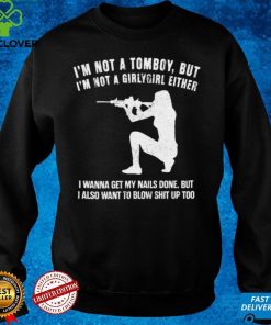 Bridgette I’m Not A Tomboy But I’m Not A Girly Girl Either Girl With A Gun Version Shir