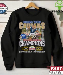 Brigham Young Cougars 2024 Valero Alamo Bowl Champions T Shirt