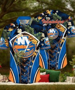 Bright Aloha Style New York Islanders Hawaiian Shirt