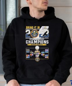 Bring It In 2023 Western Conference Champions Denver Nuggets T Shirt