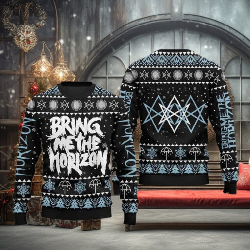 Bring Me The Horizon Sempiternal Thelema Symbol Christmas Ugly Sweater