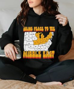 Bring Peace To The Middle East Usa Map T hoodie, sweater, longsleeve, shirt v-neck, t-shirt