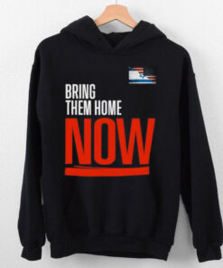 Bring them home now! stand with Israel israelI American flag T shirt