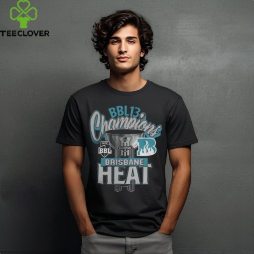 Brisbane Heat BBL 13 Men’s Champions Logo Tee Black