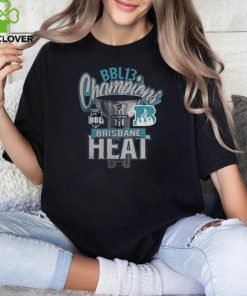 Brisbane Heat BBL 13 Men's Champions Logo Tee Black