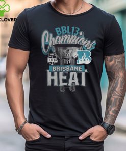 Brisbane Heat BBL 13 Men's Champions Logo Tee Black